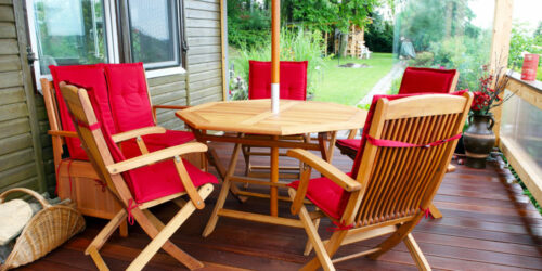 Care and maintenance tips for teak patio furniture